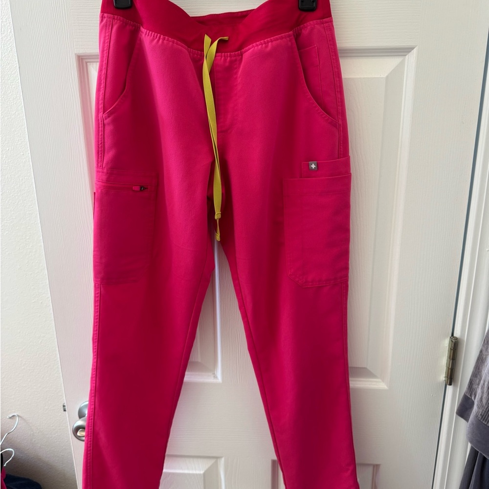 Shocking pink figs yola skinny